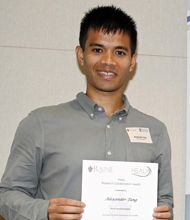 Raine Foundation travel grant for Alex Tang