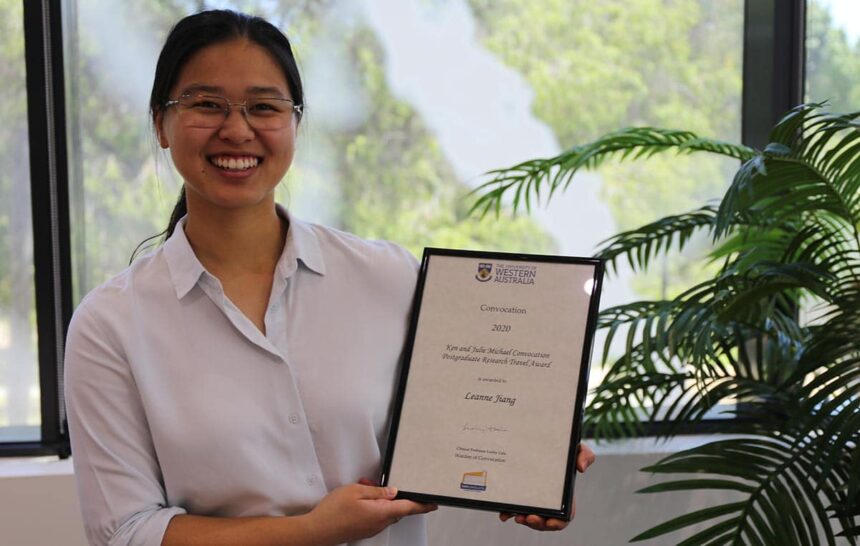 Leanne Jiang off to UQ