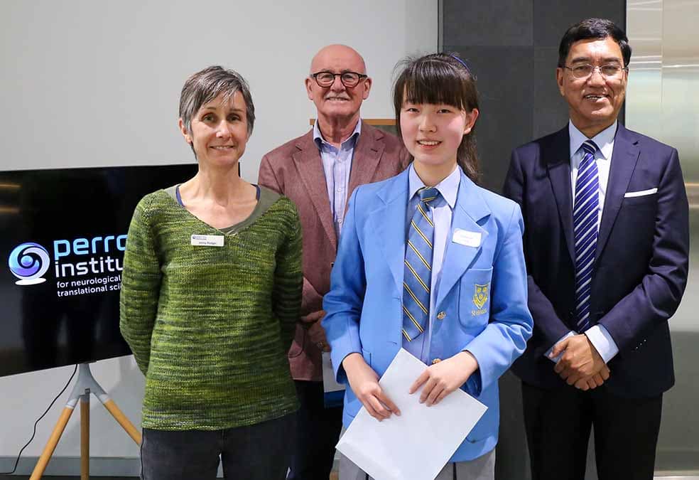 WA Brain Bee 2021 winner