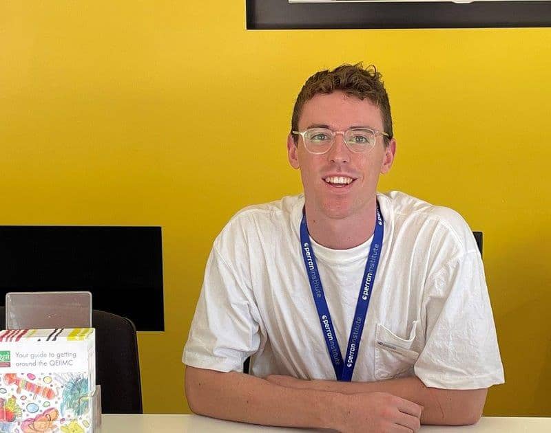 Welcome volunteer Cormac O’Brien.