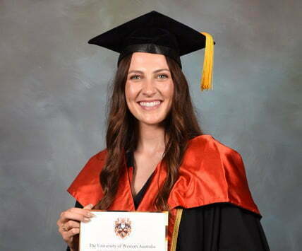 Dr Megan Bakeberg graduates from PhD while studying medicine - Perron ...