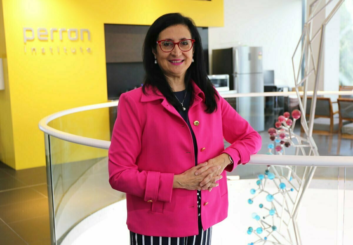 Professor Samar Aoun at Perron Institute 2023 AOTY nomination