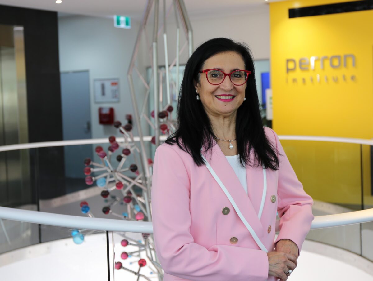 Prof Samar Aoun at the Perron Institute Jan 2023