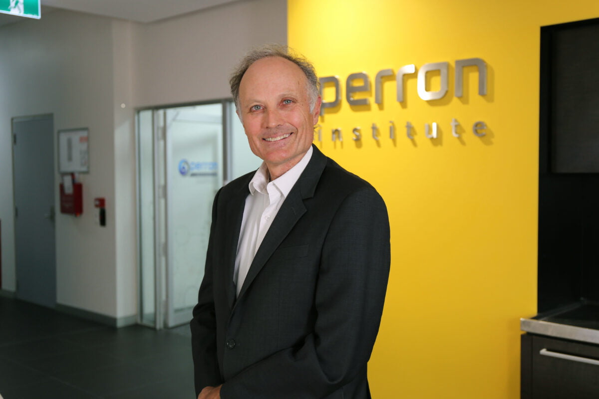 Clinical Professor David Blacker AM at the Perron Institute