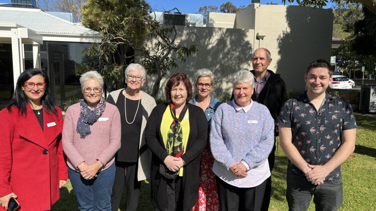 Prof Samar Aoun with Compassionate Communities Connectors