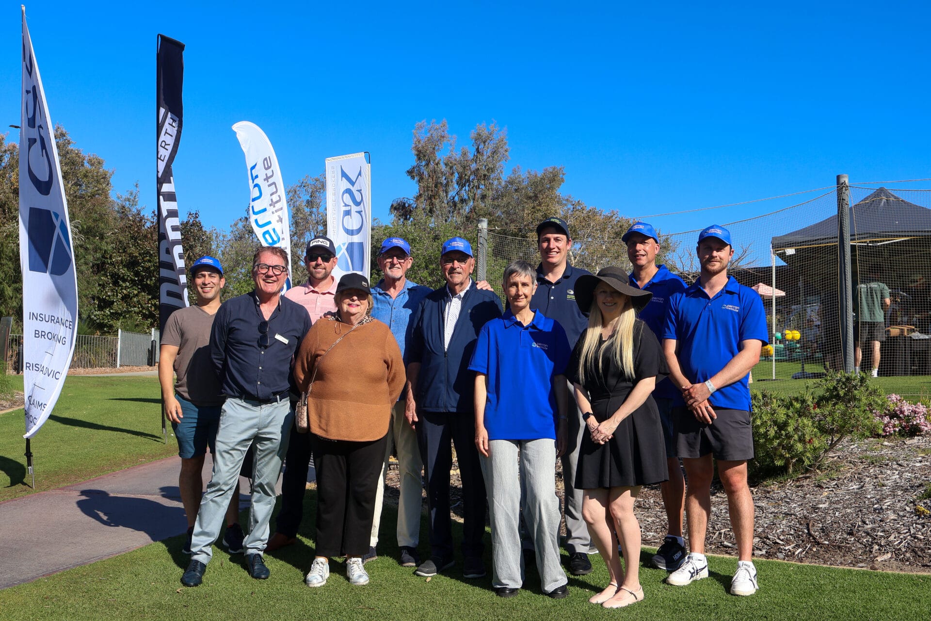 Perron Institute Hole in One 13 October 2025 group photo
