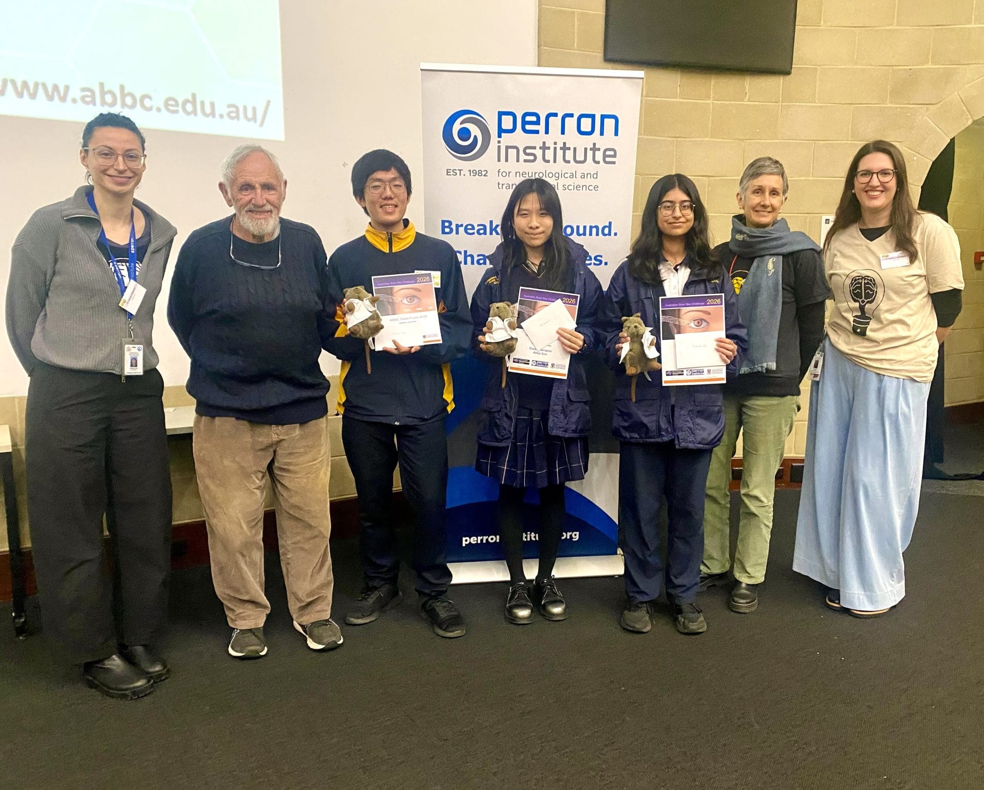 WA Brain Bee Winners 2026