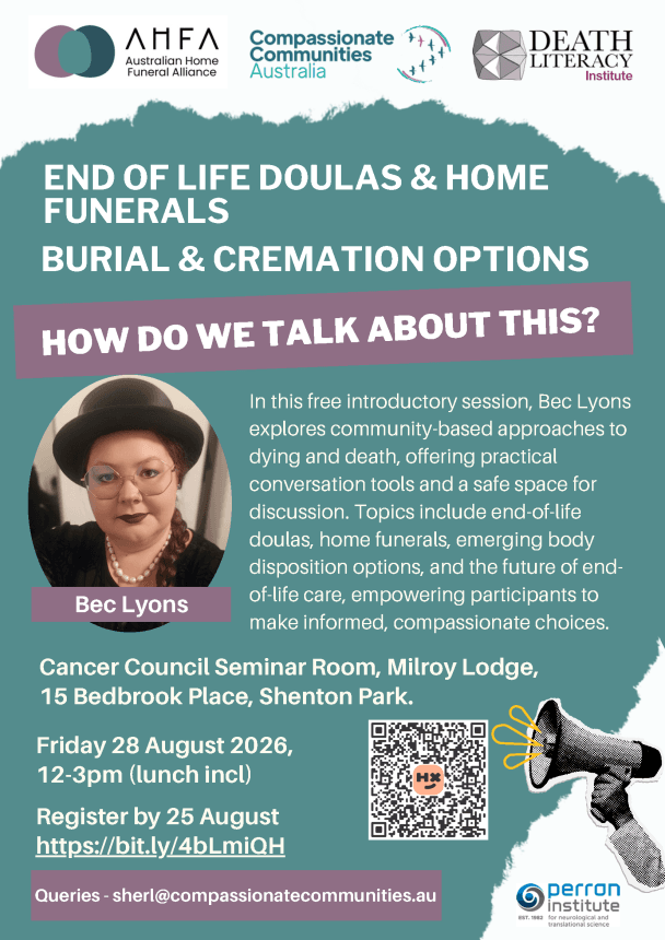 Free session to explore compassionate approaches to dying and death
